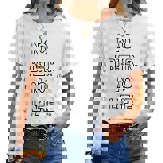 No Beer No Life ノービアーノーライフ ビール おもしろ かわいい レディースTシャツ - Kawaiitshirt