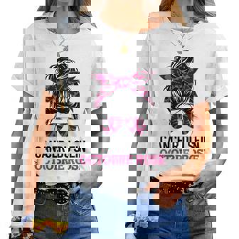 Octobre Rose 2024 Ruban Roseensibilisation Cancer Duein T-shirt femme - Cadeauxyz