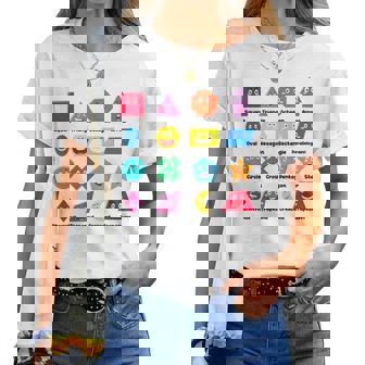 Pre-K Teachershape Learning 教育者向け 算数の日 レディースTシャツ - Kawaiitshirt