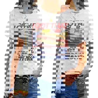 Retro Vintage I Got That Dog In Me Hotdog Women Women T-shirt | Mazezy