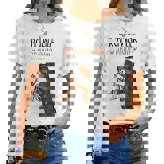 Rottweiler Grandma Rottie Dog Mom Mother´S Day Women T-shirt | Mazezy