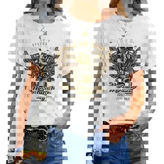 S Moteras Rockabilly Hombre Intage Motos Manga Larga Camiseta de mujer - Regaloses