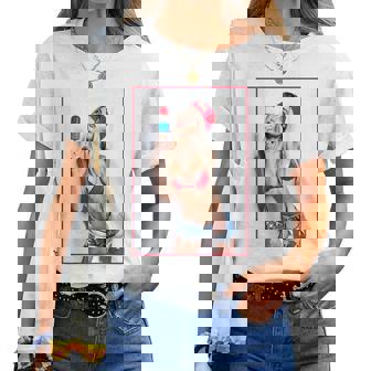 Sexy Girl グラフィックtシャツ セクシーアイスポップピンナップ 3 バックプリント レディースTシャツ - Kawaiitshirt