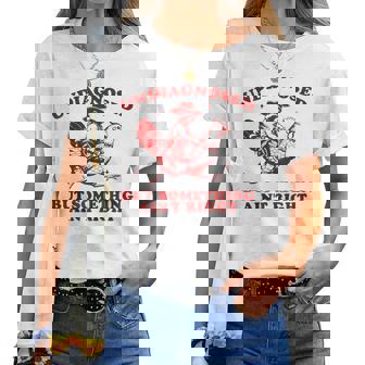 Undiagnosed But Something Ain't Right Raccoon Chicken Women T-shirt | Mazezy