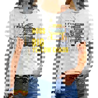 おかしなスクールバス運転手感謝 男性 女性 退職 レディースTシャツ - Kawaiitshirt