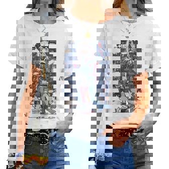 シャーク ワイフ 東京 アニメ ワイフ 女の子 かわいい カワイイ 漫画 レトロ 長袖tシャツ レディースTシャツ - Kawaiitshirt