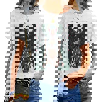 セクシーガールグラフィックtシャツ セクシーな悪魔の女の子のピンナップバックプリント レディースTシャツ - Kawaiitshirt