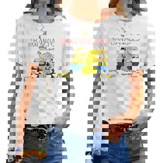 ミニオン Bananagoals レディースTシャツ - Kawaiitshirt