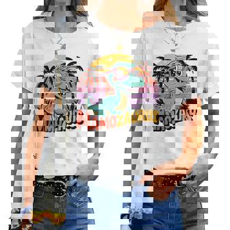 レトロマモザウルス恐竜ギフト ポーランドのお母さん Trexポーランド レディースTシャツ - Kawaiitshirt