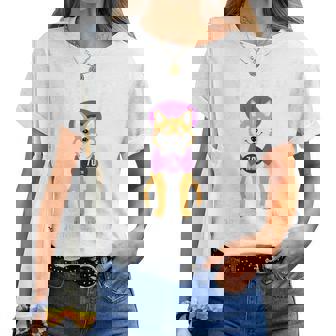 古希祝い 犬 柴犬 ちゃんちゃんこ 男性 女性 犬好き 70歳 Dog Days Best Days レディースTシャツ - Kawaiitshirt