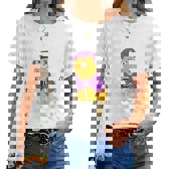 古希祝い 猫 ねこ ちゃんちゃんこ 男性 女性 猫好き 70歳 Cat Days Best Days レディースTシャツ - Kawaiitshirt