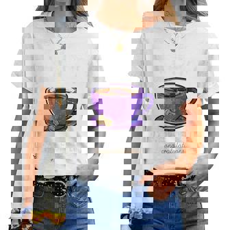 喜寿祝い コーヒー好き 父 男性 女性 喜寿 お祝い コーヒー コーヒー人生 77歳 おしゃれ レディースTシャツ - Kawaiitshirt