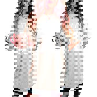 70 歳 古希 祝い 70歳 70才 お祝い 男性 女性 古希祝い 父 母 こき 背番号 バックプリント 紫 レディースオーバーサイズコンフォートTシャツ - Kawaiitshirt