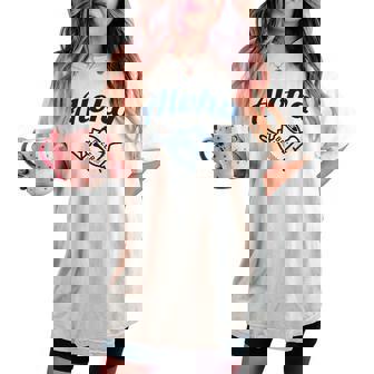 Aloha Beer レディースオーバーサイズコンフォートTシャツ - Kawaiitshirt