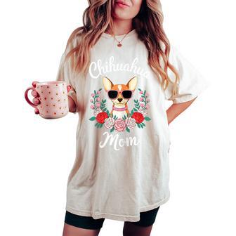 Chihuahua Mom Chihuahua Owner Women's Oversized Comfort T-shirt - Thegiftio UK
