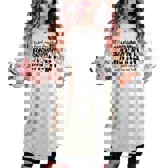 Christian Graphic Scripture Verse Bible Verse Jesus Faith Women's Oversized Comfort T-shirt - Monsterry