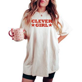 Cowboy Western Country Cowgirl Outfit Clever Girl Cowgirl Women's Oversized Comfort T-shirt - Thegiftio UK