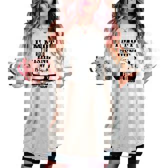 Cute I'm Not Retired Fishing Is My Full-Time Job ギフト レディースオーバーサイズコンフォートTシャツ - Kawaiitshirt