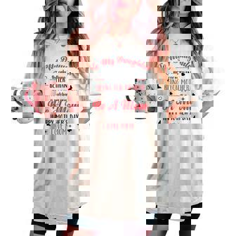 To My Daughter Better Than Being Your Mother Is Watching You Women's Oversized Comfort T-shirt - Thegiftio