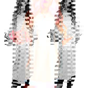 Duck Raising And Jesus Praising クリスチャンアヒル農家 長袖tシャツ レディースオーバーサイズコンフォートTシャツ - Kawaiitshirt