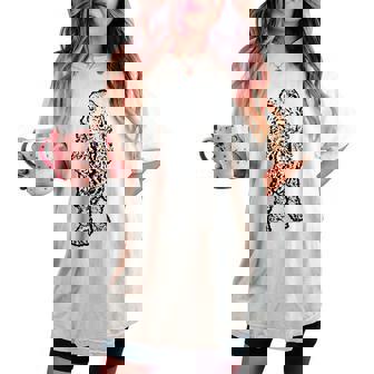 English Cockerpaniel Mom Dog Dadhow コッカースパニエル レディースオーバーサイズコンフォートTシャツ - Kawaiitshirt