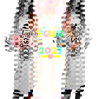 Fifth 5Th Grade Grad 2025 Elementary School Graduate Women's Oversized Comfort T-shirt - Monsterry