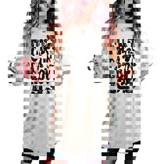 Funky Far Out Groovy 1973 Diseño Retro De Aniversario De Cumpleaños Camiseta extragrande cómoda para mujer - Regaloses