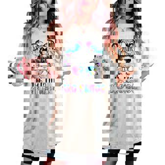 Girls Bruh I'm In 3Rd Grade First Day Of School Third Grade Women's Oversized Comfort T-shirt - Thegiftio