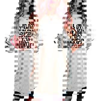 It's Not Easy Being The Best Mom Ever But Here I Am Nailing Women's Oversized Comfort T-shirt - Monsterry