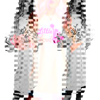 Little And Loud チアリーダー コスチューム チアリーディング 女の子 レディースオーバーサイズコンフォートTシャツ - Kawaiitshirt