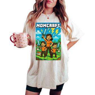 Momcraft Mother Day Women's Oversized Comfort T-shirt - Thegiftio UK