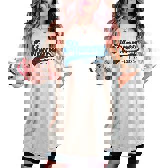 Mommy Est 2025 Mommy To Be New Mommy Pregnancy レディースオーバーサイズコンフォートTシャツ - Kawaiitshirt