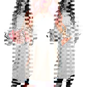 Morally Grey My Favorite Color Dark Unicorn Rainbow レディースオーバーサイズコンフォートTシャツ - Kawaiitshirt