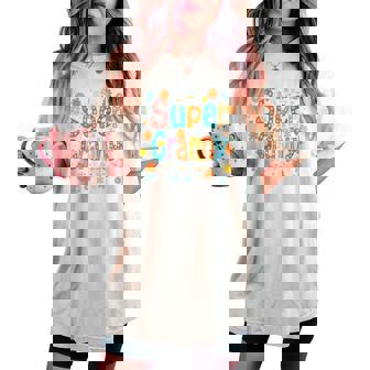 Myuper Granny Cadeau Floral Amusant T-shirt oversize confortable pour femme - Cadeauxyz