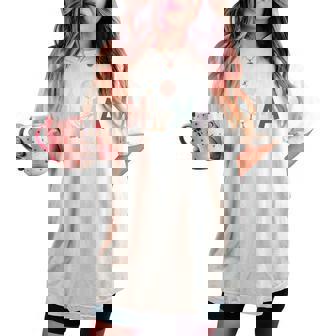 One Silly Goose Mama 1St First Birthday Family Matching Women's Oversized Comfort T-shirt - Thegiftio