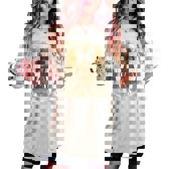 Pinup Girl 男性用 セクシーエンジェルガール 2 バックプリント レディースオーバーサイズコンフォートTシャツ - Kawaiitshirt