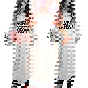 Retro Groovy Team Jeremiah Amo A Jeremiah I Heart Jeremiah Cuello Camiseta extragrande cómoda para mujer - Regaloses