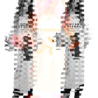 Rottweiler Grandma Rottie Dog Mom Mother´S Day Women's Oversized Comfort T-shirt | Mazezy