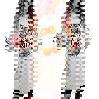 Sweet As A Georgia Peach Cute Southern Georgia Girl Women's Oversized Comfort T-shirt - Thegiftio