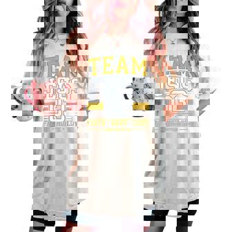 Team Jesus 03 Christian Faith N Girl Toddler You Love God Women's Oversized Comfort T-shirt - Monsterry