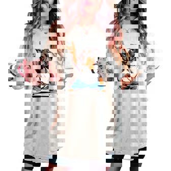 Teckel ロックミュージック 男性 子供 女性 ソーセージ 犬 ダックスフンド 長袖tシャツ レディースオーバーサイズコンフォートTシャツ - Kawaiitshirt