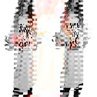 That's My Girl Proud Track Mom Track And Field Mama Women's Oversized Comfort T-shirt - Monsterry