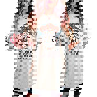 Ugarkull La Jefa The Boss Dia De Los Muertos Cuello Camiseta extragrande cómoda para mujer - Regaloses