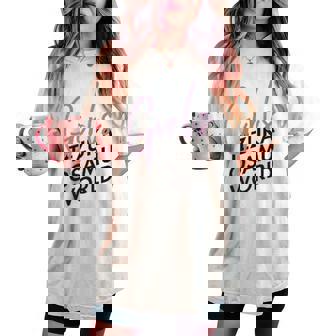 W3 Girlsボッコ Ctezuka Productions レディースオーバーサイズコンフォートTシャツ - Kawaiitshirt