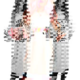 Wildflower Keep The Immigrants Deport The Racists Immigrants Women's Oversized Comfort T-shirt | Mazezy