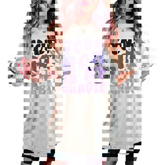 Your Mom Is My Cardio On Back 母の日 レディース メンズ レディースオーバーサイズコンフォートTシャツ - Kawaiitshirt