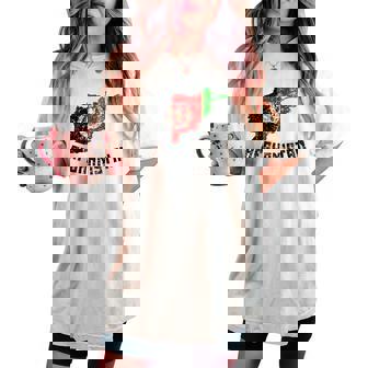 アフガニスタンの国旗 アンティーク調 男性 女性 キッズ アフガニスタン レディースオーバーサイズコンフォートTシャツ - Kawaiitshirt