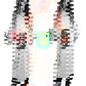 ティーシャツ お茶 ダジャレ おもしろ ネタ ジョーク 変な メンズ レディース 男性 女性 キッズ 面白い 長袖tシャツ レディースオーバーサイズコンフォートTシャツ - Kawaiitshirt