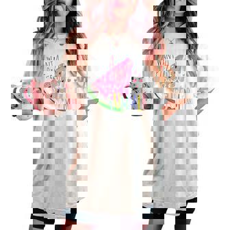 メロン スイカ メロン フルーツ 男性 女性 子供 レディースオーバーサイズコンフォートTシャツ - Kawaiitshirt