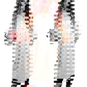 古希 喜寿 祝い 男性 女性 70歳 お祝い 父 母 おじいちゃん おばあちゃん パープル 誕生日プレゼント お祝い レディースオーバーサイズコンフォートTシャツ - Kawaiitshirt